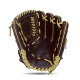 IKJ Core+ Series 12 INCH Double Welt Model PITCHER Baseball Glove in Dark Brown for RIGHT-HANDED Thrower